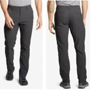 Eddie Bauer Men's Travex Horizon Guide Slim Fit Pant Gray Size 34x30